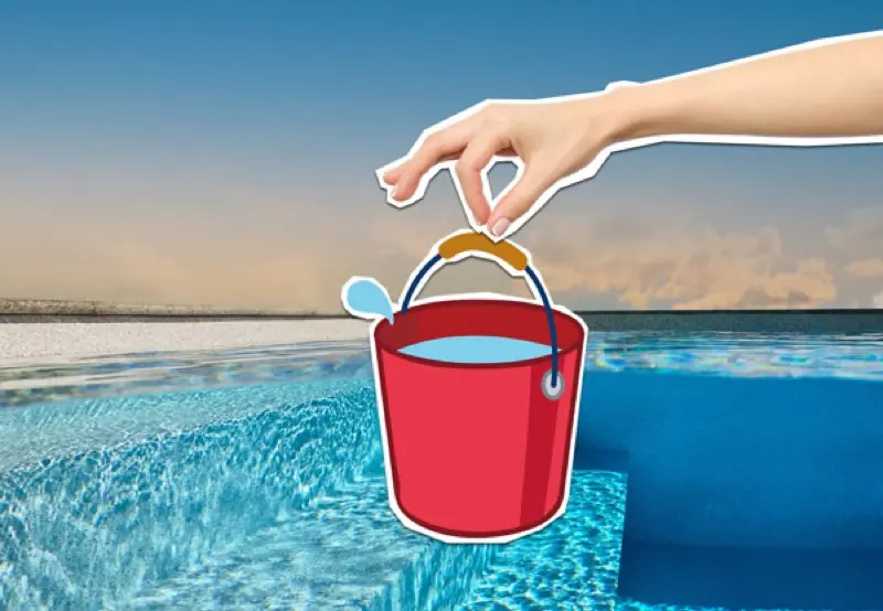 Se till att poolen inte läcker